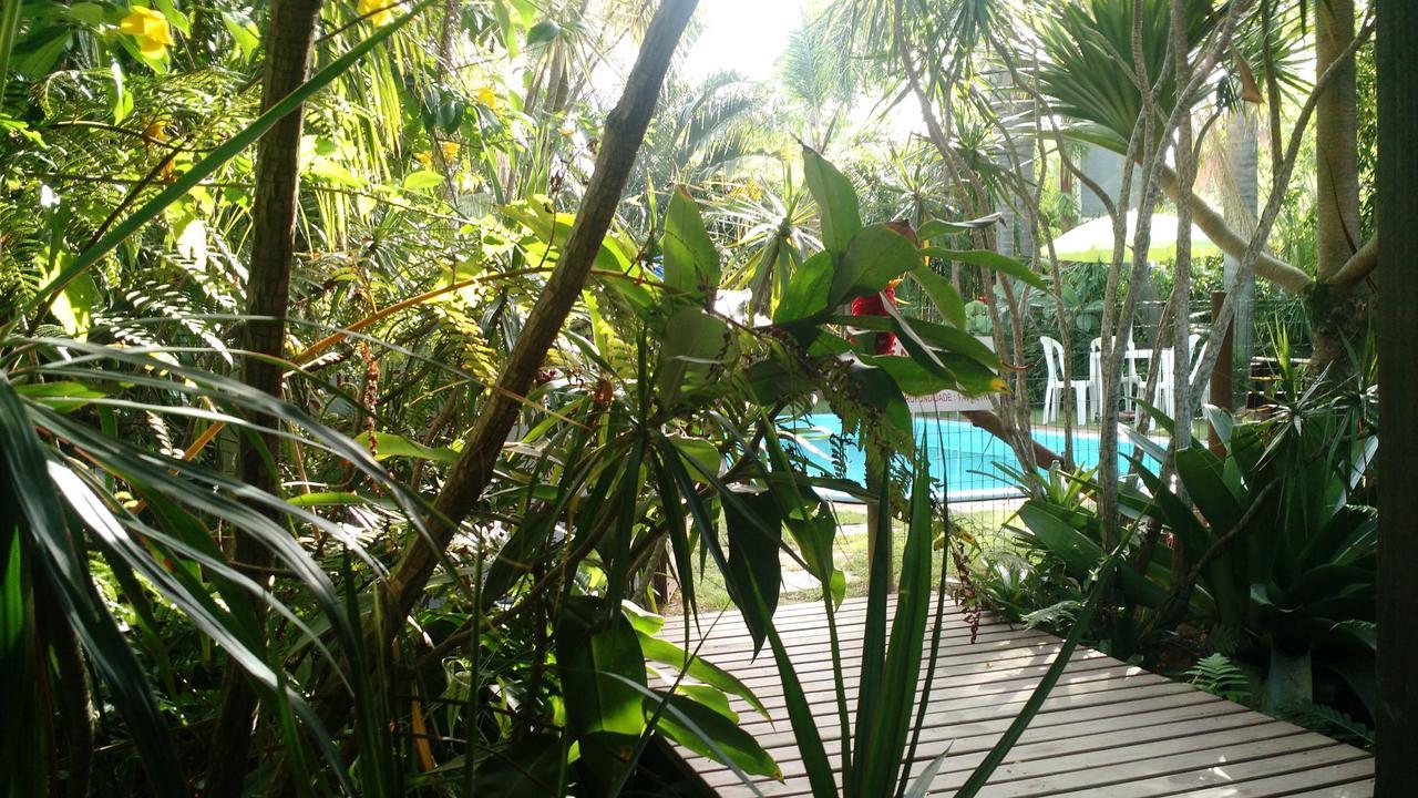 Pousada Além do Jardim Praia do Rosa Esterno foto